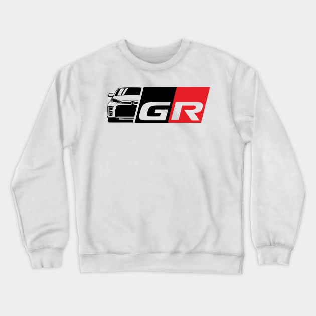 TOYOTA YARIS Crewneck Sweatshirt by HSDESIGNS